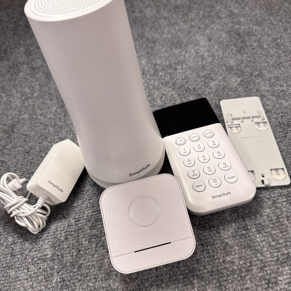 Simplisafe Gen 3 Alarm System With Keypad and Door Chime SSBS3 - 2 Available